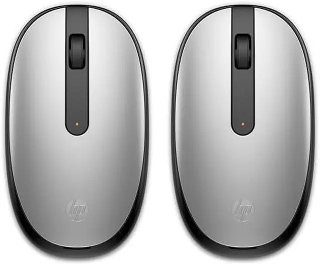 Main image of HP 240 Bluetooth Mouse-Silver, Bluetooth 5.1 Wireless, Swift Pair, 1600 DPI accurate tracking, 3 Buttons, Slim Portable, 2-year battery, for Wins PC, laptop, Notebook, Mac and Chromebook (43N04AA#ABA)