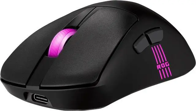 Alt view image 7 of 7 - P722 ROG KERIS II Origin/BLK Gaming Mouse