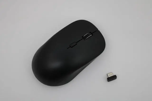 Main image of Wireless USB-C Mouse - Comfortable and Compact Design, Optical Sensor, Bluetooth Connectivity, AA Battery Powered, World's Smallest USB-C Receiver - Compatible with All Computers