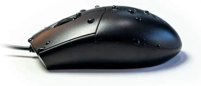 Alt view image 3 of 7 - WetKeys Professional-Grade Optical Waterproof Mouse with Scroll-Wheel (USB) (Black) | OMWKABS04-BK