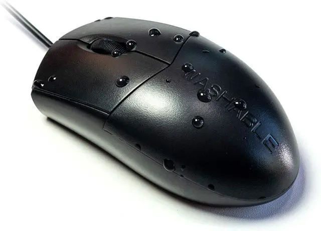 Alt view image 6 of 7 - WetKeys Professional-Grade Optical Waterproof Mouse with Scroll-Wheel (USB) (Black) | OMWKABS04-BK