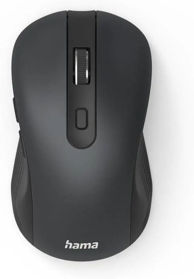 Alt view image 2 of 7 - Hama Computer Mouse Wireless (6-Button Optical Mouse, Multi-Device Mouse for PC, Laptop and Laptop for Right-Handed Users, 800-2400 dpi, Bluetooth, Windows 11/10/8/7, Android 4.3, MAC) Black