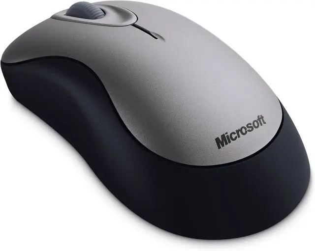 Main image of Microsoft Wireless Optical Mouse 2000- Sterling Grey ( 69J-00002 )