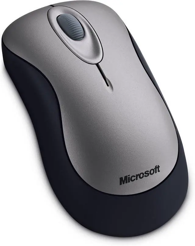 Alt view image 4 of 4 - Microsoft Wireless Optical Mouse 2000- Sterling Grey ( 69J-00002 )