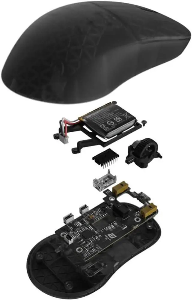 Alt view image 4 of 5 - ENDGAME GEAR XM2w 4k v2 Wireless Gaming Mouse Dark Frost  30K DPI Optical Sensor, 4000Hz Polling, Claw-Grip Design for Medium to Large Hands, Lightweight (63g)