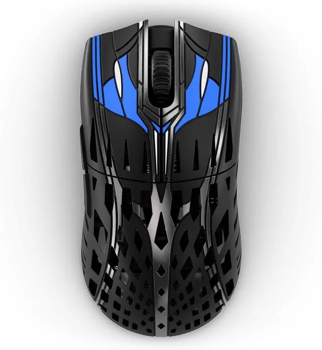 Main image of PWNAGE Trinity Wireless Gaming Mouse 8K - 39 Grams Ultralight Esports Pro Gamer Flawless Professional Custom Xero PAW3950 Optical Sensor 36,000 DPI - 8000Hz -100% PTFE Skates Symm2 - Midnight Eclipse