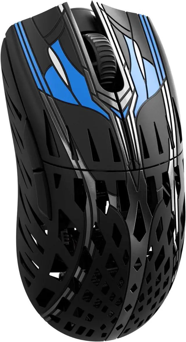 Alt view image 2 of 7 - PWNAGE Trinity Wireless Gaming Mouse 8K - 39 Grams Ultralight Esports Pro Gamer Flawless Professional Custom Xero PAW3950 Optical Sensor 36,000 DPI - 8000Hz -100% PTFE Skates Symm2 - Midnight Eclipse