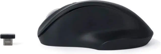 Alt view image 2 of 5 - Matias The Wireless USB-C Pro Mouse - Premium PBT Material, Ergonomic Design, Long Battery Life, AES-128 Bit Encryption - Compatible with Computers, Laptops, and Chromebooks (Rechargeable)