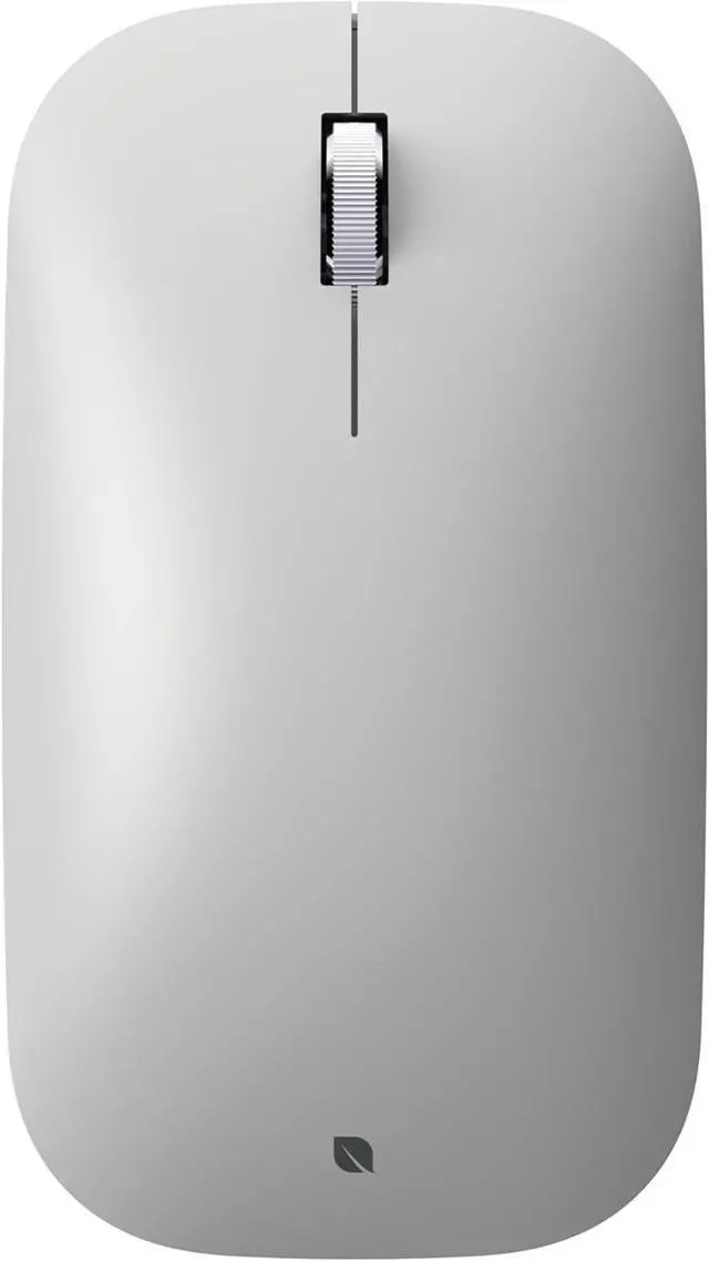 Alt view image 5 of 6 - Incase Modern Mobile Mouse  Designed by Microsoft  Lightweight, Precision Navigation, Right/Left Hand Use, Scroll Wheel, BlueTrack Technology, Wireless Bluetooth for Mac/Windows/8/10/11 (Platinum)