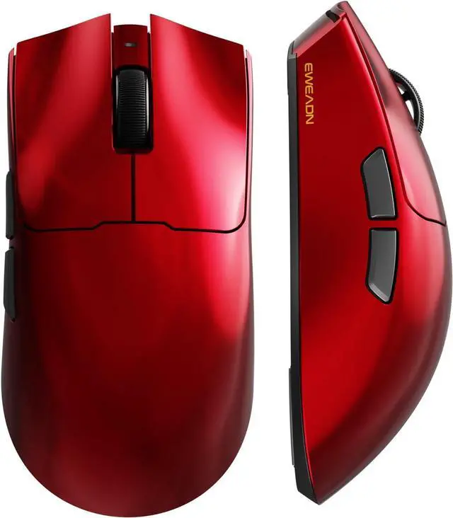 Main image of S9 Ultra Wireless Gaming Mouse, 59G Ergonomic Computer Mouse, Triple Modes, 8K Polling, PAW3950 42K DPI Optical Sensor, Kailh Switch, 250h Battery Life, Programmable for PC/Win/Mac(Red)
