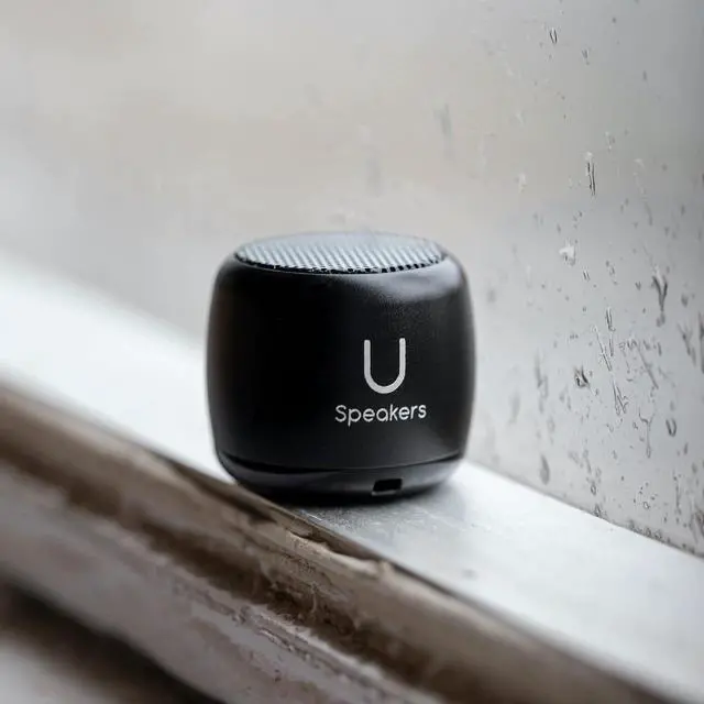 Alt view image 4 of 7 - U Speakers Bluetooth Micro Speaker Travel Home Office Bundle with Black Wireless Mouse X3000 G2, & Coordinating Gel Mouse Pad, for Modern Workspace