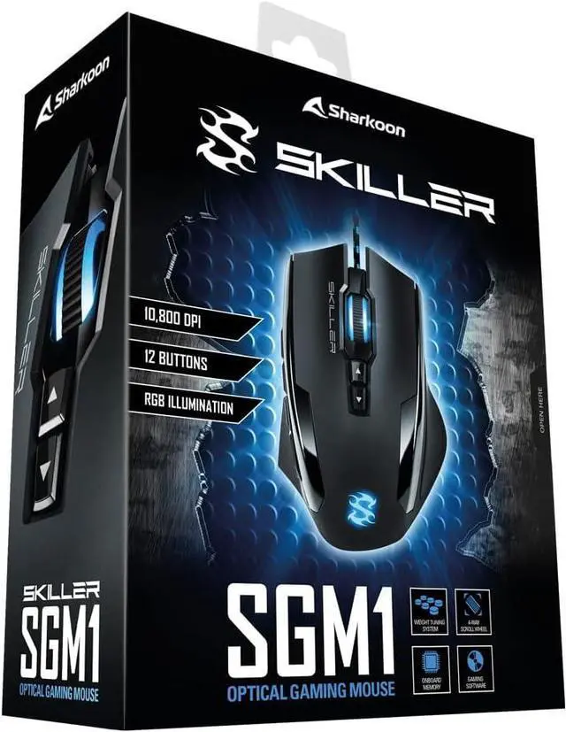 Alt view image 7 of 7 - Sharkoon SKILLER SGM1, 4044951018963