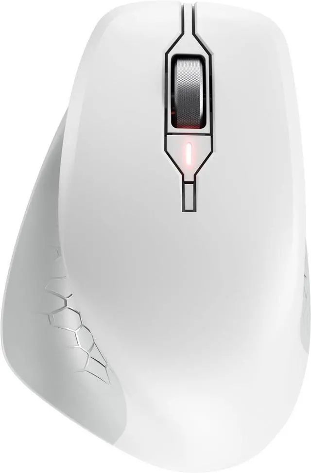 Main image of CHERRY STREAM MOUSE COMFORT, Wireless Ergonomic Mouse With Rubberized Thumb Support, Special For Right-Handed, 2.4 GHz, 6 Silent Buttons, White
