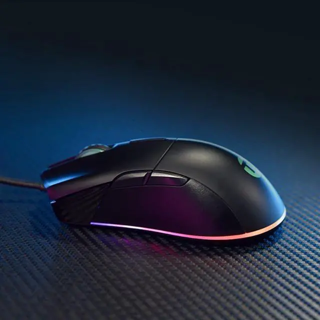 Alt view image 2 of 6 - GM55 Wired Mouse, Matte Surface, Ergonomic Design, Silent and Durable, Gaming and Office Mouse for PC & Laptop