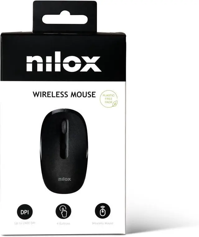 Alt view image 5 of 5 - Nilox Mouse NXMOWI4003 Black