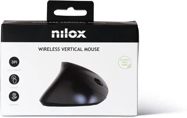 Alt view image 5 of 5 - Nilox Mouse NXMOWI3014 Black