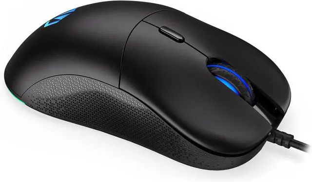 Alt view image 5 of 7 - GEM Plus EY6A005 Lightweight Gaming Mouse (67g), Sensor PixArt PAW3370, 19000 DPI 1.8m USB Paracord, Mechanical Switches Kailh GM 8.0 80M, 6 Programmable Buttons, Mouse Feet PTFE