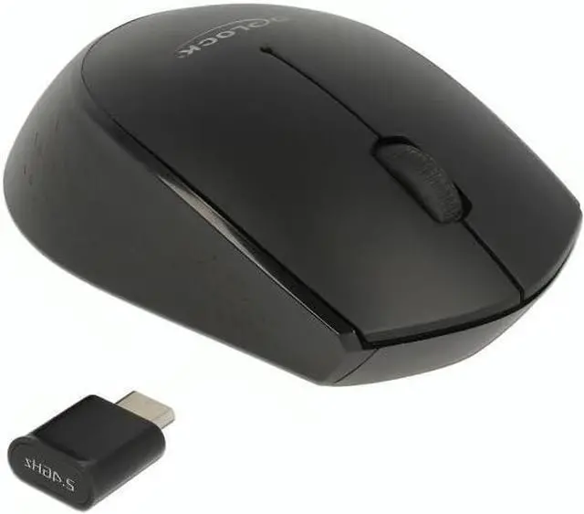 Alt view image 3 of 3 - Optical 3-key mini mouse wireless USB Type-C 2.4 GHz wireless - for right- and left-handed users