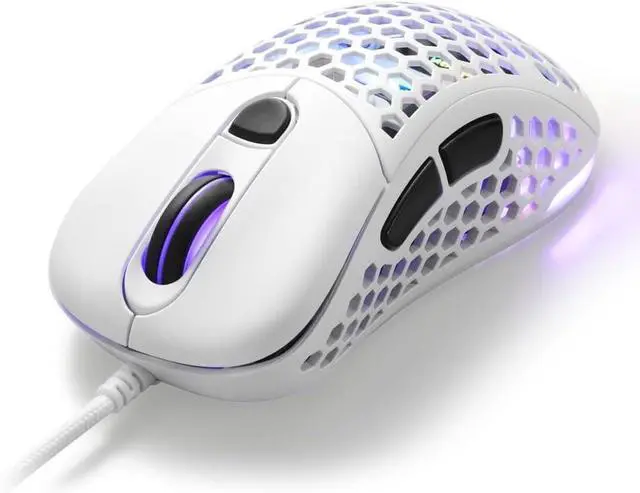 Alt view image 5 of 7 - Sharkoon Light² 200 Ultra Lightweight Gaming Mouse White