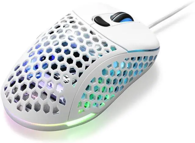 Alt view image 6 of 7 - Sharkoon Light² 200 Ultra Lightweight Gaming Mouse White