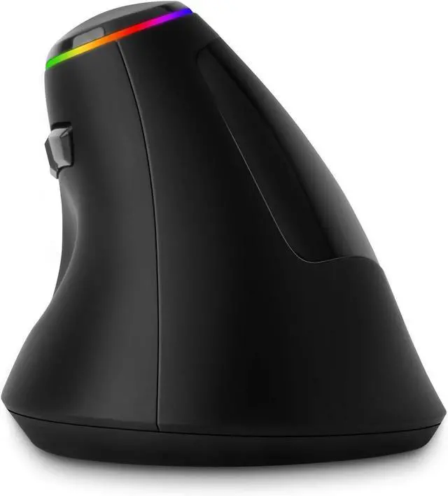 Alt view image 5 of 7 - Game for Health Ergonomic Vertical Mouse, BLACK