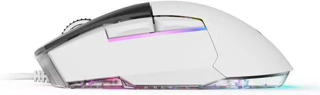 Alt view image 5 of 6 - Sharkoon Skiller SGM35 White Optical Gaming Mouse RGB PBT Button