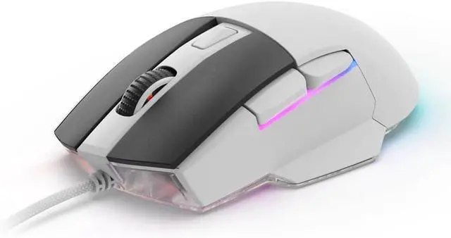 Alt view image 2 of 6 - Sharkoon Skiller SGM35 White Optical Gaming Mouse RGB PBT Button