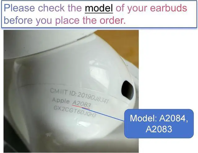 Alt view image 2 of 7 - Original A2083 Right Earbud Replacement for AirPod Pro 1st Gen, Compatible with OEM AirPod Pro Charging Case A2190, A2084, Single Right Ear Side Only