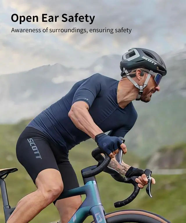 Alt view image 4 of 7 - Swimming Headphones, IPX8 Waterproof Bone Conduction Headphones, 32G Memory Sports Headphone, Open Ear Bluetooth 5.4 Underwater Headphone for Running, Cycling