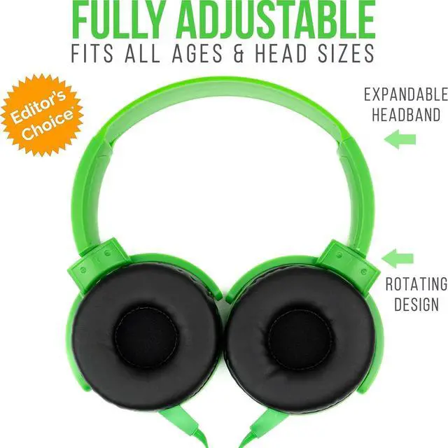 Alt view image 4 of 6 - Barks Classroom Headphones with Microphone (12 Pack, Mixed Colors) - Upgraded On-Ear Bulk Headphones for Classroom: Best for Students K-12 Schools (Inline Microphone, Good Recording Quality, Durable)