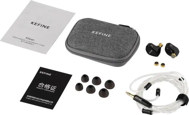 Alt view image 7 of 7 - Kefine Klean 10mm DLC Diaphgram Dynamic Driver Earphones, 1DD in-Ear Monitor Headphones, HiFi Wired IEM Earbuds with Dual Interchangeable Nozzles 0.78 2Pin (3.5mm)