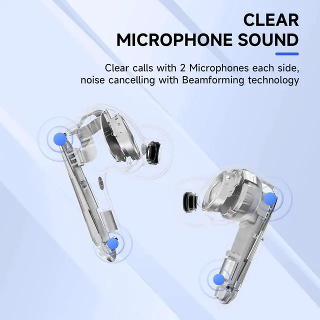 Alt view image 5 of 7 - Wireless Gaming Earbuds Compatible with PS5/4, Meta Quest 3S/3/2, 25ms Low-Latency, 2.4GHz Bluetooth for Steam Deck, PC (USB-C Dongle Included) - Vega T1, White