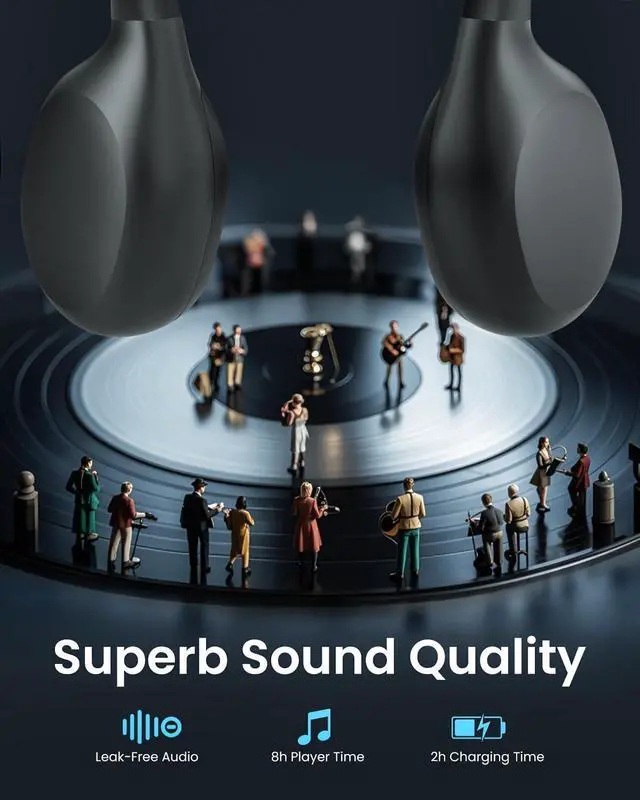 Alt view image 4 of 7 - Waterproof Swimming Headphones IPX8, Bone Conduction Underwater Headphones with MP3 Player 32GB Memory, Bluetooth 5.3 Wireless Open-Ear for Swimming Running Cycling Gym