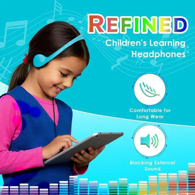 Alt view image 2 of 7 - Classroom Headphones Bulk 36 Pack for School Kids,Wholesale Earphones Class Set of Headphones for Students Children Toddler Teens and Adult 3.5mm Jack Multi Color
