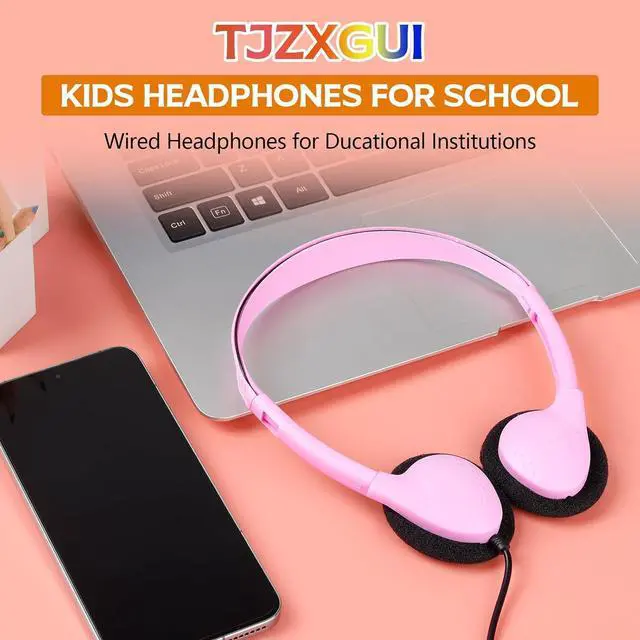 Alt view image 4 of 7 - Classroom Headphones Bulk 36 Pack for School Kids,Wholesale Earphones Class Set of Headphones for Students Children Toddler Teens and Adult 3.5mm Jack Multi Color