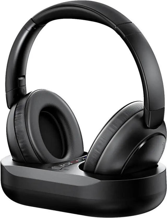 Main image of INFURTURE Wireless Headphones for TV Bluetooth Headphones with Bluetooth Transmitter,50H Playtime/Perfect Audio Sync, No Audio Dealy, Ideal Gift for The Elderly/Parents/Friends/Family