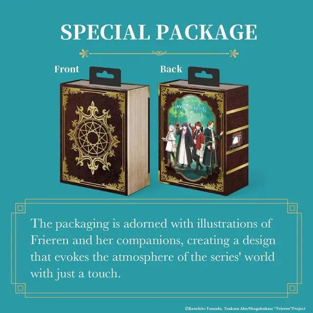 Alt view image 3 of 7 - AVIOT TE-Q3-FRR Frieren: Beyond Journey's End Collaboration Wireless Earbuds Officially Licensed (Exclusive Edition), Special Japanese Voice, Noise Cancelling Wireless Earbuds, Bluetooth 5.3
