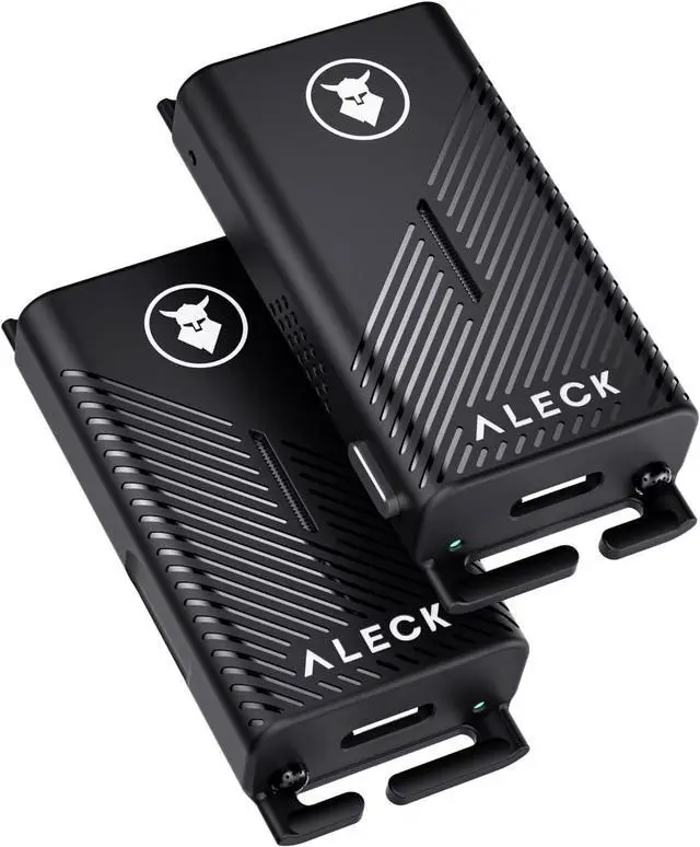 Main image of ALECK Punks Wireless Bluetooth Bike Helmet Speakers - Premium Open Ear Audio, Hands-Free Calls, 2-Button Operation, Fits All Open Face Helmets - Ideal for Bicycling, Climbing, Equestrian, Dirt Biking