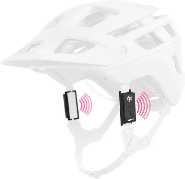 Alt view image 7 of 7 - ALECK Punks Wireless Bluetooth Bike Helmet Speakers - Premium Open Ear Audio, Hands-Free Calls, 2-Button Operation, Fits All Open Face Helmets - Ideal for Bicycling, Climbing, Equestrian, Dirt Biking