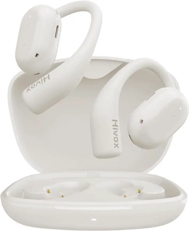 Main image of Open Ear Earbuds,Wireless Headphones with Earhooks,Earphones Wireless Bluetooth Air Conduction,Ultra-Comfort,Clear Calls,30H Playtime,IP54 Waterproof