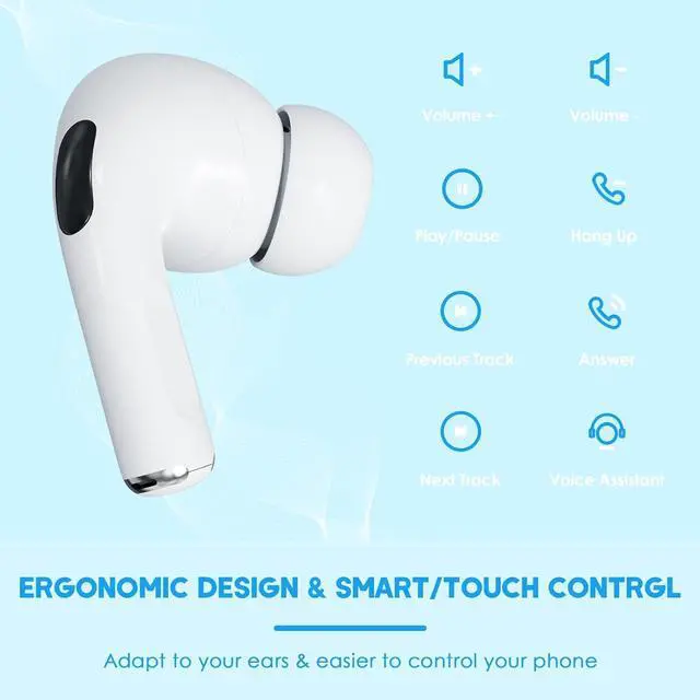 Alt view image 2 of 4 - Replacement Earbud for Airpod pro 1st Right(2083) with Headphone Lanyard