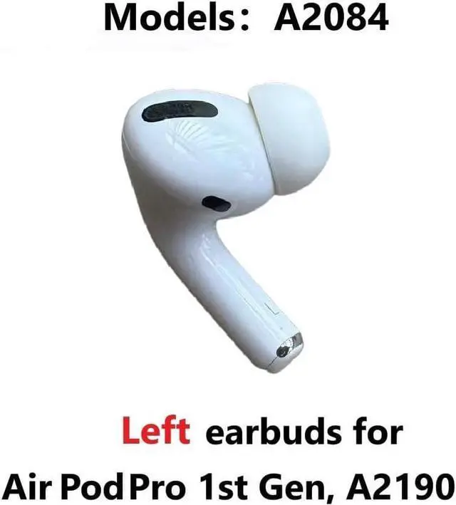Alt view image 6 of 6 - Single Left Ear Side Only, Left Earbud Replacement for Original Air-Pod Pro 1st Gen (Model A2084), Compatible with OEM Earbuds Pro Charging Case A2190, A2083