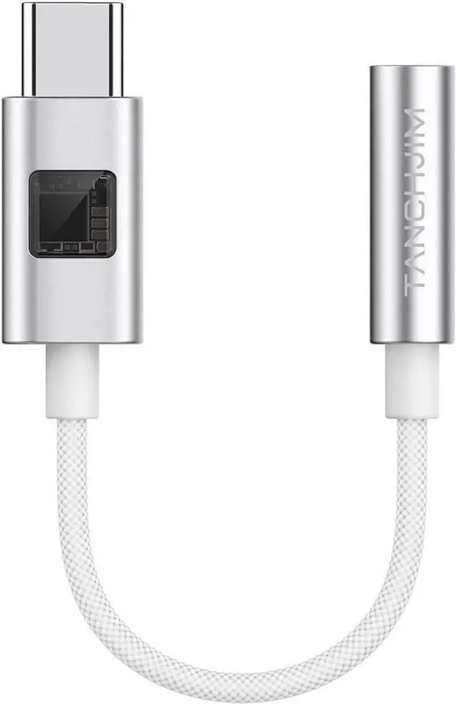 Main image of TANCHJIM Stargate 2 Portable Headphone Amplifier, Type C to 3.5mm HiFi Audio Adapter, CS43131 DAC, 32Bit/384kHzDSD64/128/256 AMP with DSP Decoder for Smartphone, Tablet & Laptop PC