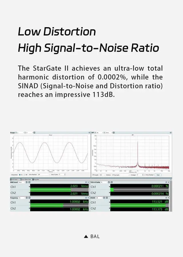 Alt view image 6 of 7 - TANCHJIM Stargate 2 Portable Headphone Amplifier, Type C to 3.5mm HiFi Audio Adapter, CS43131 DAC, 32Bit/384kHzDSD64/128/256 AMP with DSP Decoder for Smartphone, Tablet & Laptop PC