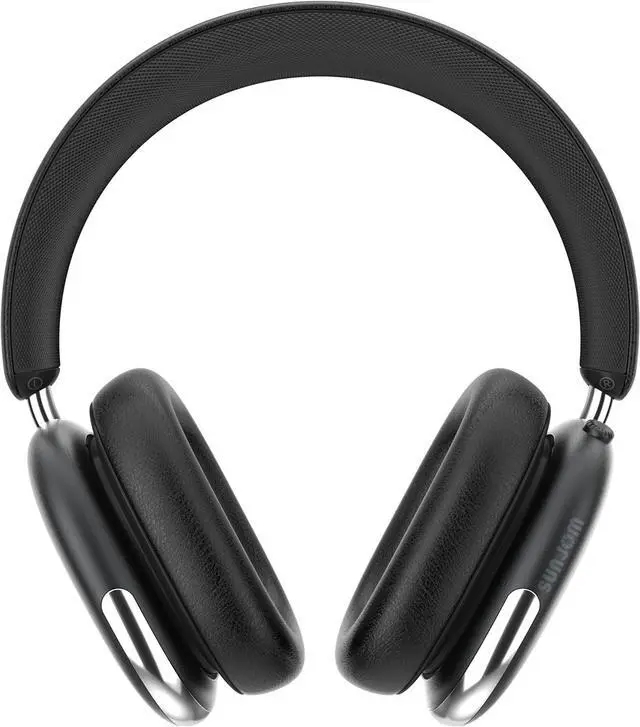 Main image of Freepods 120H Playtime Bluetooth ANC/ENC Pro-Level Active Noise Cancelling Over-Ear Headphones Wireless, Headphones with Built-in Microphone Type-C Charging for Call Travel Sports Gym (Black)