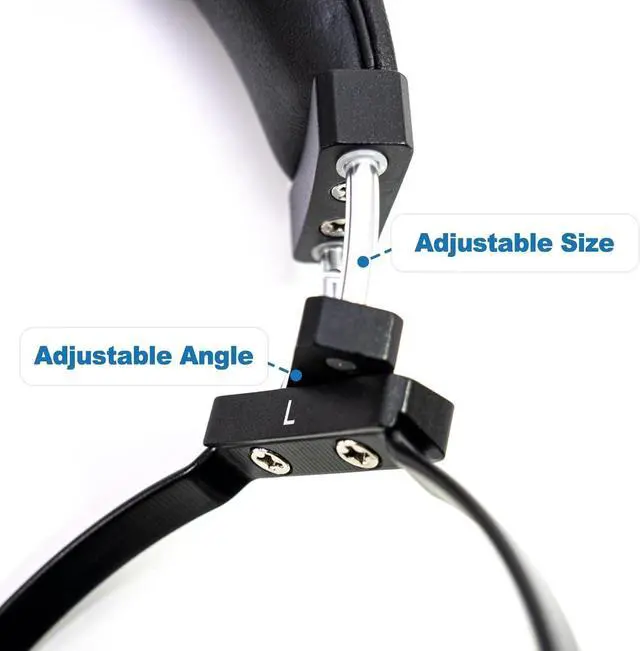 Alt view image 4 of 7 - Genuine Leather Full Metal Headband Compatible with Beyerdynamic DT700 DT770 DT880 DT900 DT990 DT1990 DT1770 DT860 T5 Amiron Headphone Replacement Head Band Repair