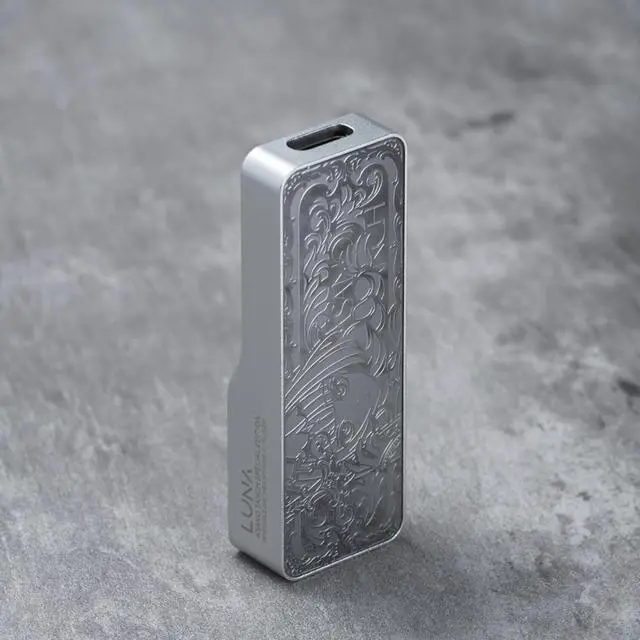 Alt view image 3 of 7 - TANCHJIM Luna Portable USB DAC AMP, Headphone Amplifier with Dual 3.5mm and 4.4mm Outputs for Sound Clarity (Luna at)