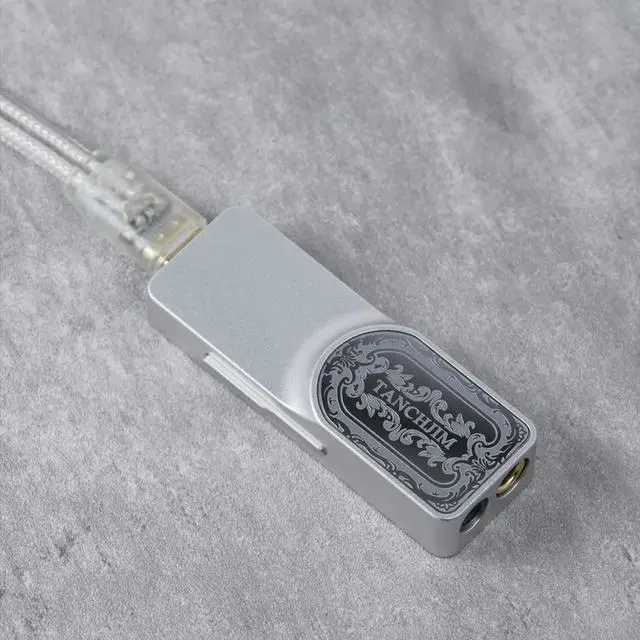 Alt view image 4 of 7 - TANCHJIM Luna Portable USB DAC AMP, Headphone Amplifier with Dual 3.5mm and 4.4mm Outputs for Sound Clarity (Luna at)