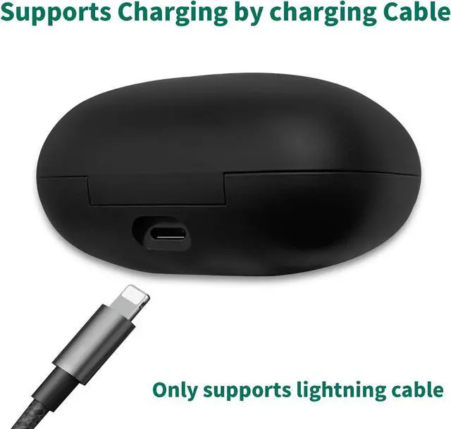 Alt view image 5 of 7 - Replacement Charging Case for Powerbeats Pro, Charger Case with Bluetooth Pairing Button & 700mAh Built-in Battery