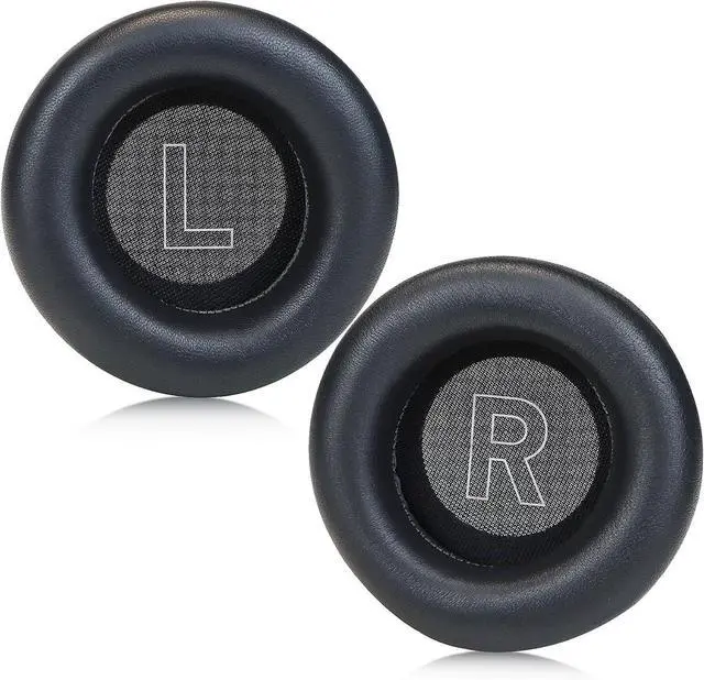 Alt view image 2 of 6 - Lambskin Ear Pads,Replacement Sheepskin Earpads for Bang & Olufsen Beoplay Portal Wireless Noise Cancelling Gaming Headphones,Ear Cushions with Noise Isolation Memory Foam(Black Anthracite)